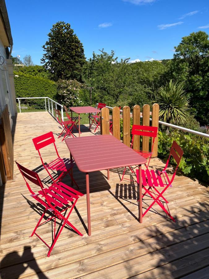 la Villa L' Aval Étretat Esterno foto
